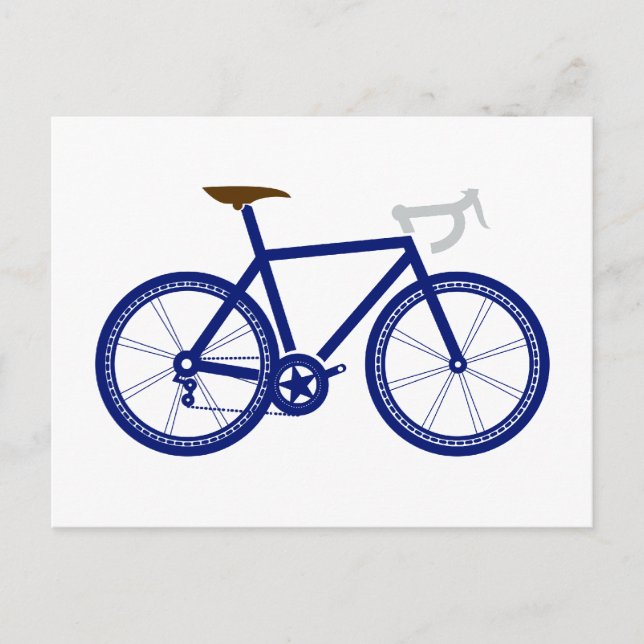 Fahrrad Postkarte (Vorderseite)