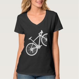 Fahrrad Radfahren Mountainbike Radfahrer Radsport T-Shirt