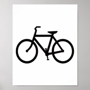 Fahrrad Radfahren Radfahrer Mountainbike Radfahren Poster