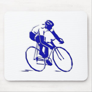 Fahrrad Radler bicycle bike rider Mousepad