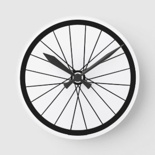 FAHRRAD-REIFEN-UHR RUNDE WANDUHR