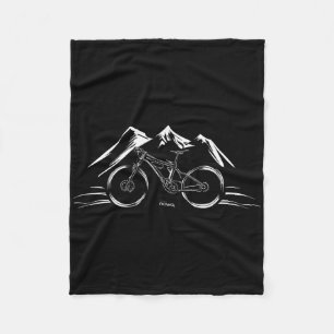 Fahrrad-Rennrad-Motivation Mountainbike Cl Fleecedecke
