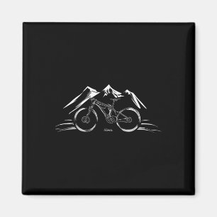 Fahrrad-Rennrad-Motivation Mountainbike Cl Magnet