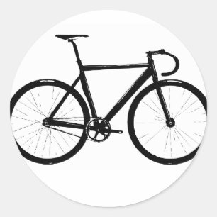 Fahrrad Runder Aufkleber