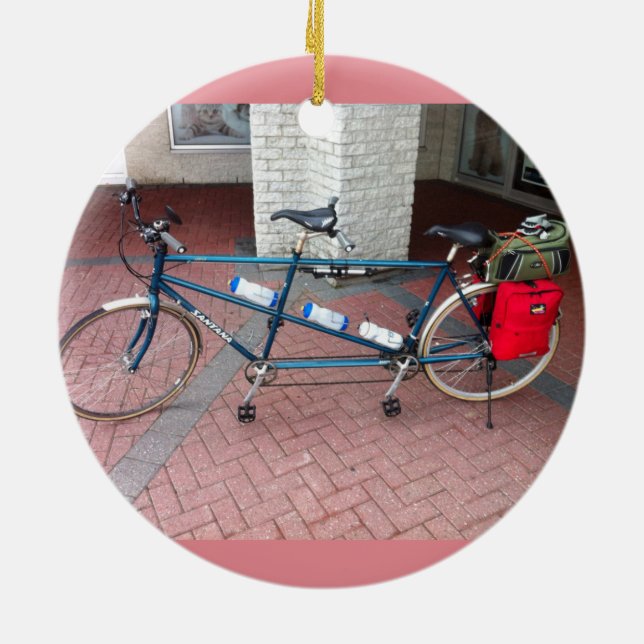 Fahrrad Santanas Tantem Keramikornament (Hinten)