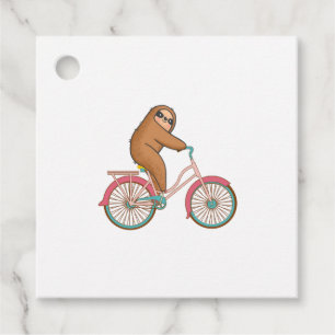 Fahrrad-Schlitten - Eine Niedliche Schlittenfahrt Geschenkanhänger