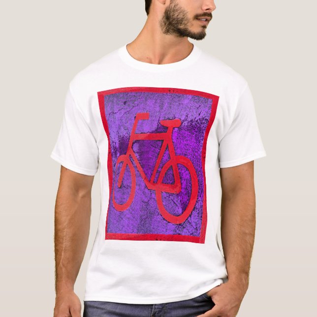 Fahrrad-Shirt T-Shirt (Vorderseite)