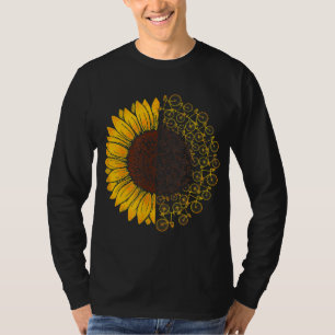 Fahrrad Sonnenblume Rad Lover Fahrradverleih T-Shirt