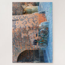 Fahrrad, St. Nicholas Church, Kopenhagen, Dänemark