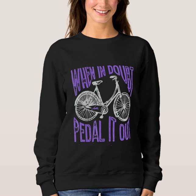 Fahrrad Sweatshirt (Vorderseite)