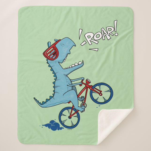Fahrrad T-Rex Roar Sherpadecke (Vorderseite)