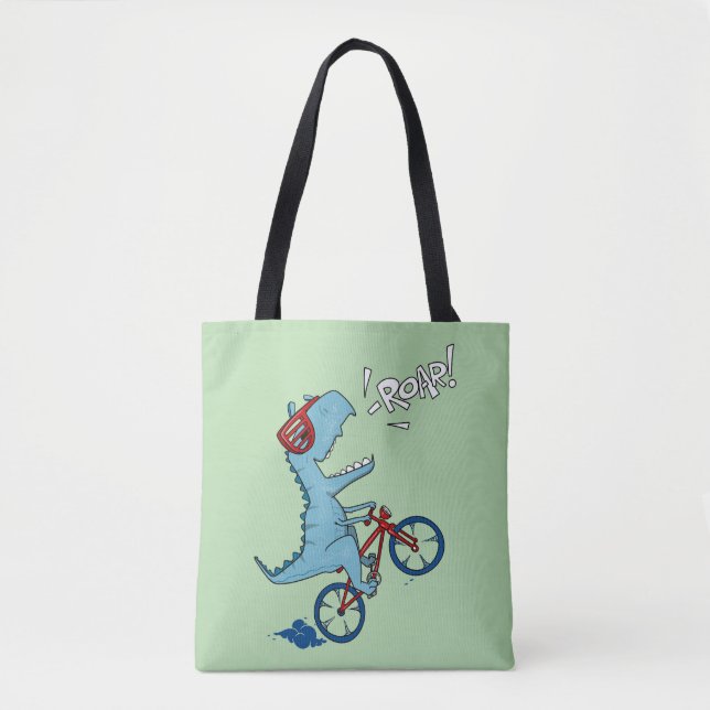 Fahrrad T-Rex Roar Tasche (Vorderseite)