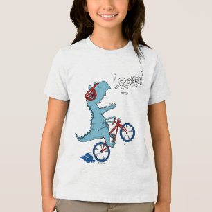 Fahrrad T-Rex Roar Tri-Blend Shirt