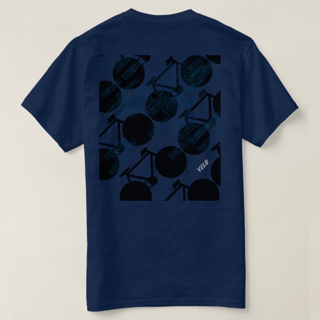 Fahrrad T-Shirt (Design Rückseite)