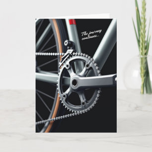Fahrrad-Teil-Geburtstagskarte Karte