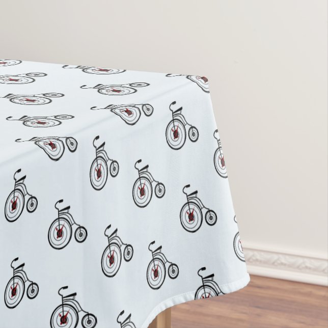 Fahrrad Tischdecke (Beispiel)