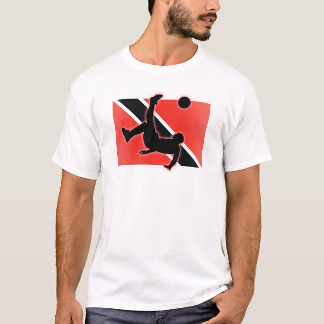 Fahrrad-Tritt Trinidads Tobago T-Shirt (Vorderseite)