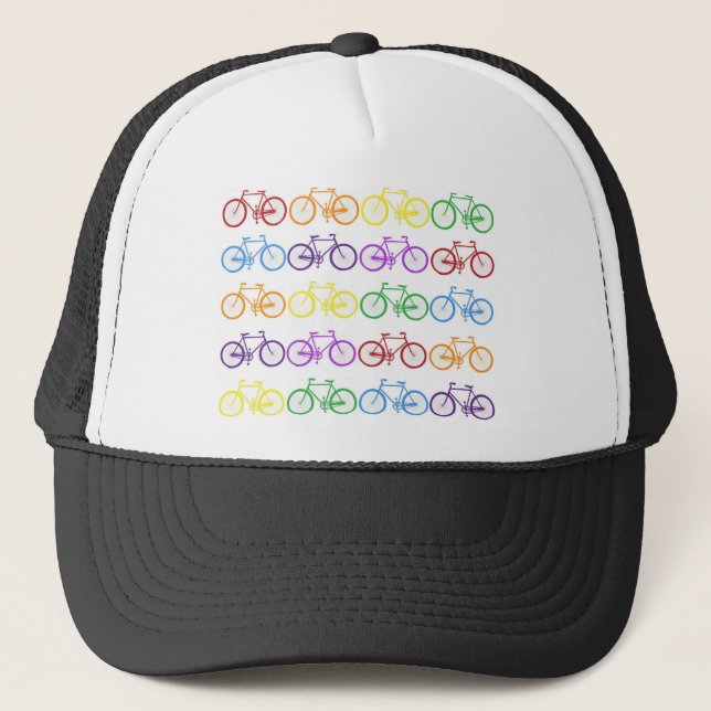 Fahrrad Truckerkappe (Vorderseite)