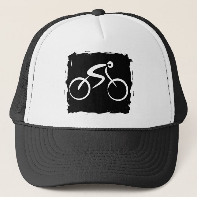 Fahrrad Truckerkappe (Vorderseite)