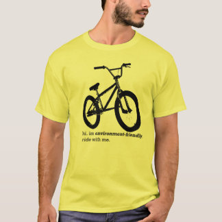Fahrrad umweltfreundlich T-Shirt