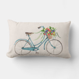 Fahrrad- und Erdbeeren-Kissen Lendenkissen