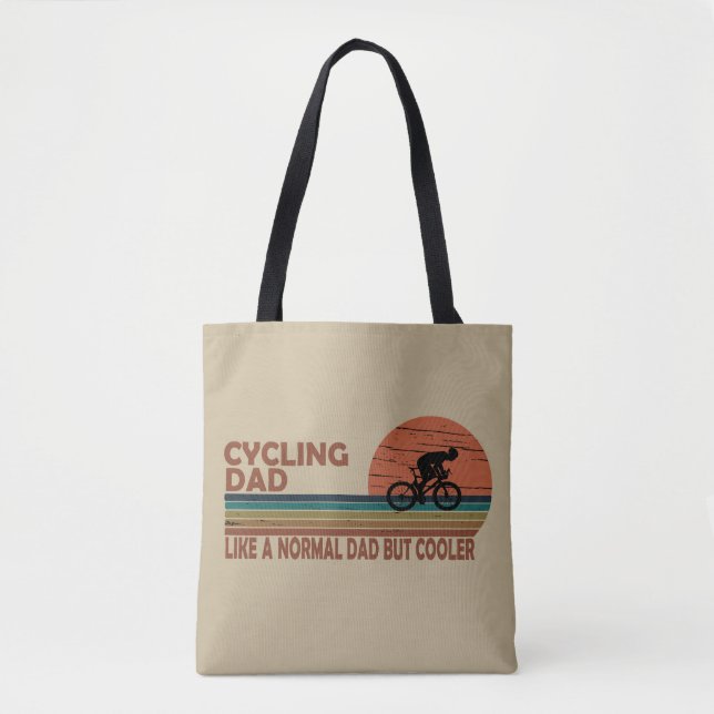 Fahrrad Vater wie ein normaler Vater, aber cooler Tasche (Vorderseite)