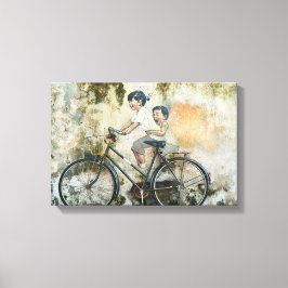 Fahrrad | Zazzle_Growshop. Leinwanddruck