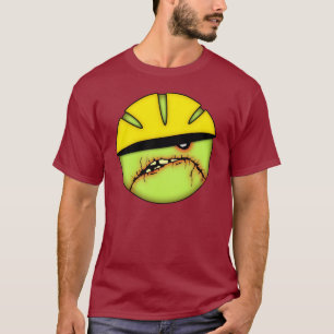 FAHRRAD-ZOMBIE-GROSSER KOPF T-Shirt