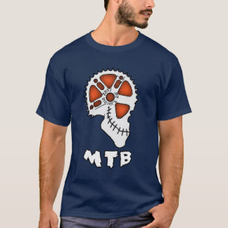 FAHRRAD-ZOMBIE-KETTENRAD-KOPF T-Shirt