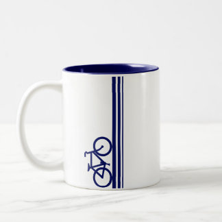 Fahrrad Zweifarbige Tasse