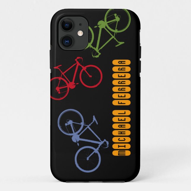 Fahrrad. Zweiräder. Fahrrad. cool Case-Mate iPhone Hülle (Rückseite)