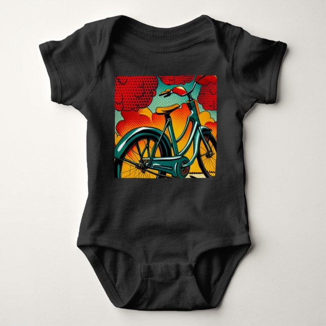 Fahrradbrillianz Baby Strampler (Vorderseite)