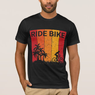 Fahrraddesign für T - Shirt