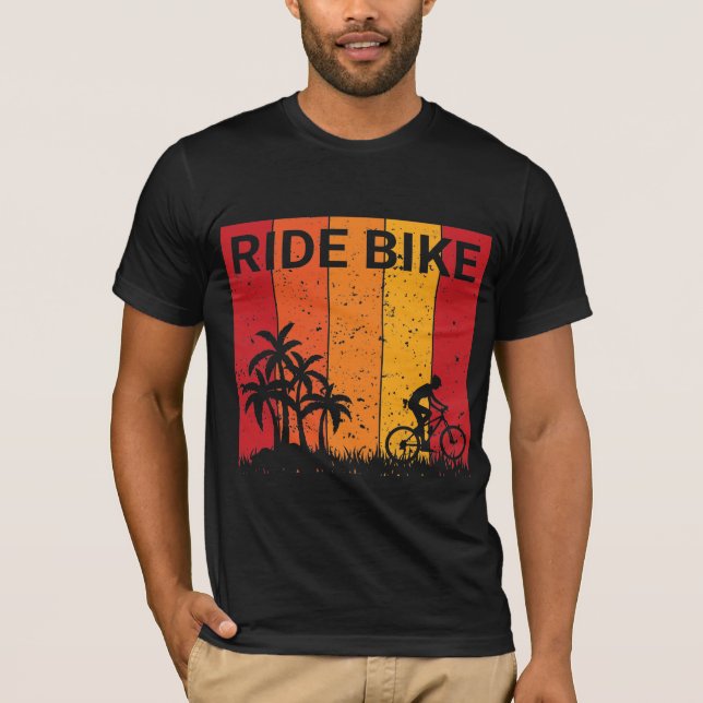 Fahrraddesign für T - Shirt (Vorderseite)