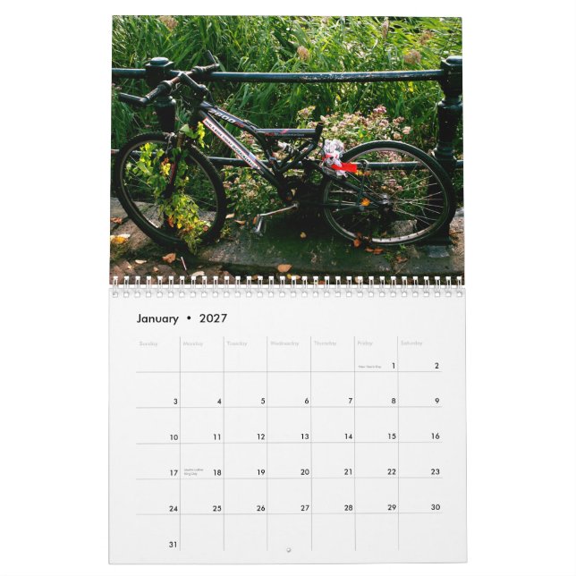 Fahrräder in Holland Kalender (Jan 2027)