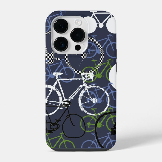 Fahrräder iPhone 14 Pro Hülle (Rückseite)