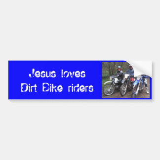 Fahrräder, Jesus-Lieben Hinterfahrradreiter Autoaufkleber