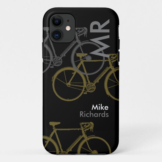 Fahrräder mit Namen Case-Mate iPhone Hülle (Rückseite)