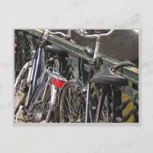 Fahrräder Postkarte