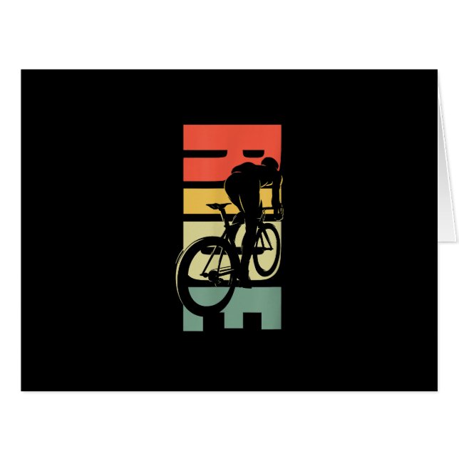 Fahrradfahren (Vorderseite (Horizontal))