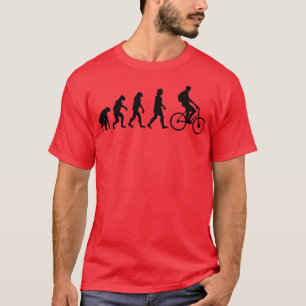 Fahrradfahren Evolution T-Shirt