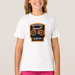 Fahrradfahren in Europa T-Shirt