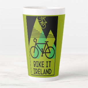 Fahrradfahren in Irland Milchtasse