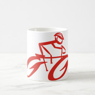 Fahrradfahren-Kaffeetasse Kaffeetasse