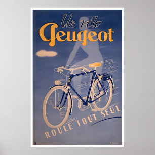 Fahrradfahren Kunst Radfahren Druck Fahrradfahren  Poster