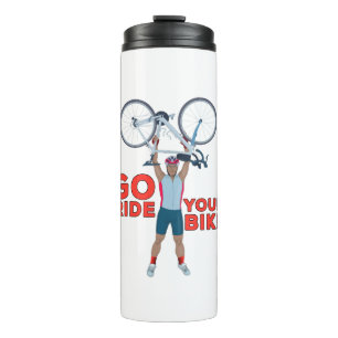 Fahrradfahren Thermosbecher