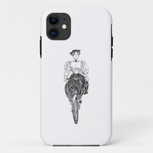 Fahrradfahrende Frau Case-Mate iPhone Hülle