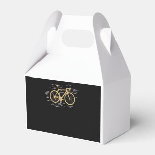 Fahrradfahrer Anatomie Straßenradteile Fahrradfahr Geschenkschachtel