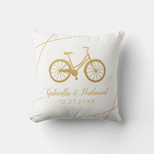 Fahrradfahrer Hochzeitsgeschenk Kissen