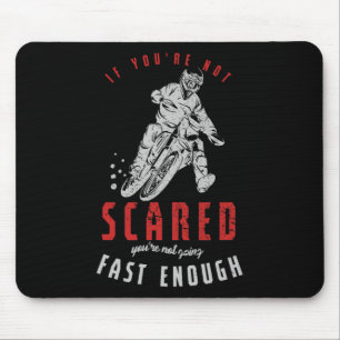 Fahrradfahrer Mountainbiker Radfahrer BMX-Fahrrad Mousepad
